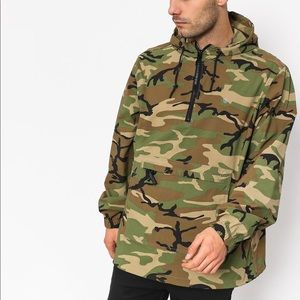 NWT Brixton Camo Jacket